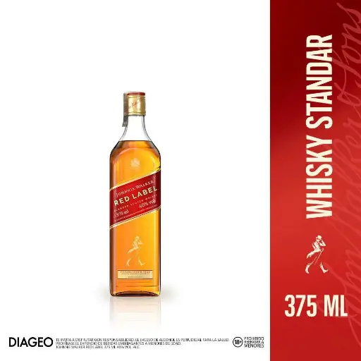 [WH00024] Whisky Johnnie Walker Red Label 375 Ml
